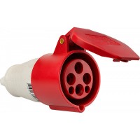 Силовой разъем Аско-Укрем ГП 3Р+РЕ 16А/4 (214) (A0080020002)