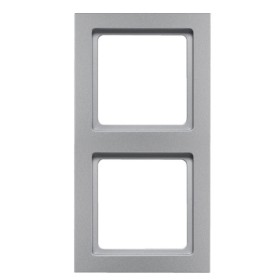 Рамка 2-местная алюминий Berker Q.3