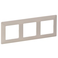 Рамка трехместная Legrand Valena Life слоновая кость