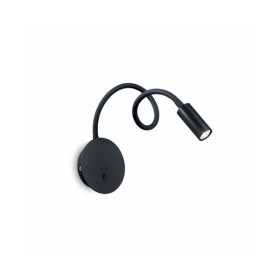 Бра, настінний світильник Ideal Lux Focus-2 ap1 nero 203195