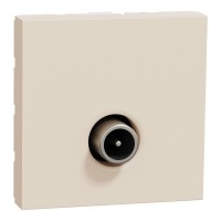 Одинарна TV розетка Schneider Electric NU346244 2М (бежева)