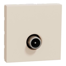 Одинарна TV розетка Schneider Electric NU346244 2М (бежева)