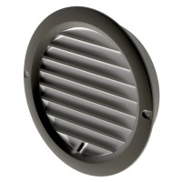 Решетка вентиляционная Вентс МВ 100 бВс черная