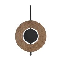 Бра, настінний світильник Nowodvorski 7653 Sunset GX53 2x12W IP20 коричневий