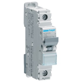 Защитный выключатель NCN125 (1р,С,25А) Hager