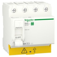 Диференційне реле Schneider Electric R9R51440 RESI9 3P+N 40A 30мА АС