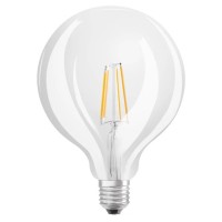 Светодиодная лампа Osram LED G125 60 7Вт/827 FIL E27 4х1
