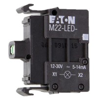 Сигнальная лампа Eaton Moeller M22-LED-R (переднее крепление)