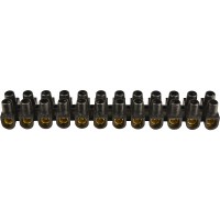 Клеммная колодка Аско-Укрем ЕМ W(U) 25мм² 60А черная (U0130040039)