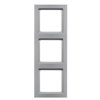 Рамка 3-местная алюминий Berker Q.3