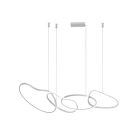 Подвесной светильник, люстра Italux PND-22412-S4-WH Fonte LED 3000K-6000K 5300Lm IP20 белый