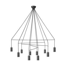 Люстра Nowodvorski 9680 Imbria GU10 10x10W IP20 черная