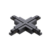 Соединитель X-образный 1-фазный Kloodi KDTR-265 BK черный