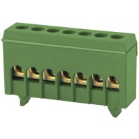 Нульова шина E.Next e.bsi.pro.1.7 на DIN-рейку зелена (p0650017)