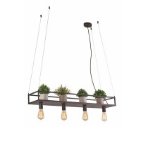 Підвісний світильник Reality 340601-30 Fiore E27 4x40W IP20 Bl