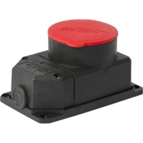 Силовой разъем E.Next e.socket.rubber.072.32