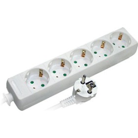 Подовжувач E.Next e.es.5.5.z.b 5 гнізд 5м з з/к (s042017)