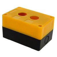 Корпус для кнопок TNSy КП102 2 места желтая (TNSy5500298)