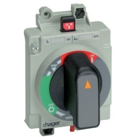 Поворотная ручка Hager HXC030H h250 с возможностью блокировки