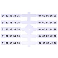 Маркувальна табличка ETI EO3 31-40 200шт (3901758)