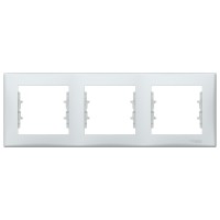 Тримісна рамка Schneider Electric Sedna SDN5800533 (сіра)
