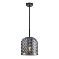 Подвесной светильник, люстра Italux PND-25205-1L-BK-SG Renti E27 1x40W IP20 черный