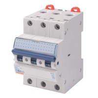 Автоматический выключатель GEWISS 3P B 10А 6кА (GW92266)