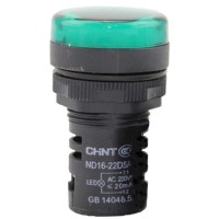 Индикатор Chint ND16-22DS/2 АС/DC 24В зеленый (592940)