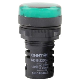 Індикатор Chint ND16-22DS/2 АС/DC 24В зелений (592940)