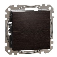 Кнопочный выключатель Schneider Electric Sedna Design & Elements венге SDD181111