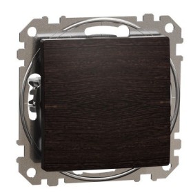 Кнопковий вимикач Schneider Electric Sedna Design & Elements венге SDD181111