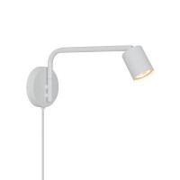 Бра, настенный светильник Nordlux 2612481001 Explore Long GU10 1x5W IP20 белый