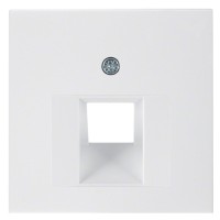 Накладка для розетки UAE, полярна білизна Berker S.1/B.3/B.7