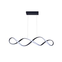 Подвесной светильник, люстра Goldlux 331052 Infinito Led 1x34W 4000K 5300Lm IP20 Черный