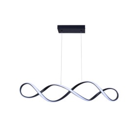 Подвесной светильник, люстра Goldlux 331052 Infinito Led 1x34W 4000K 5300Lm IP20 Черный