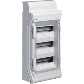 Щит накладной Vector VE312DN на 36 (42) модулей 3-рядный Hager