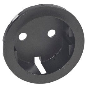 Панель розетки 2К+З Legrand Celiane графит