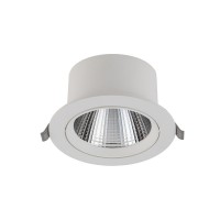 Точковий світильник Nowodvorski 10555 Egina LED 1x15W 3000K 1100Lm IP20 білий