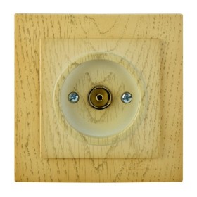 Розетка Nilson Touran клен TV прохідна ( 24281028 )