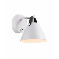 Бра, настенный светильник Nordlux 84291001 Strap GU10 1x8W IP20 белый