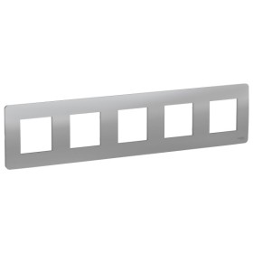 П'ятипостова рамка Schneider Electric NU201030 (алюміній)