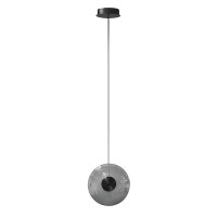 Підвісний світильник, люстра Azzardo AZ6883 Andora LED 1x12W 3000K 600Lm IP20 димчастий