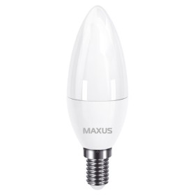 Світлодіодна лампа свічка Maxus C37 5Вт 4100K 220В E14 (1-LED-732)