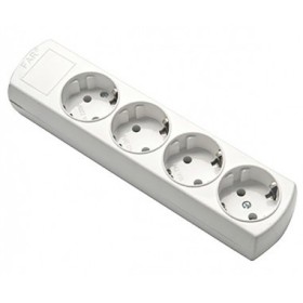 Колодка четверна FAR Manolya F33 з заземленням (7.5.2.70235)