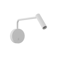 Бра, настенный светильник Kloodi WA-RIDIK 250 3K WH LED 1x3W 130Lm IP20 белый