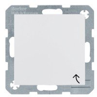 Розетка з кришкою, полярна білизна, 16А/250В Berker S.1