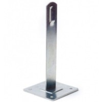 Металлический держатель токопроводящего прута DKC ND2106ZC Ø8мм высотой 100мм из оцинкованной стали
