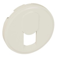 Панель розетки RJ11/RJ12 Legrand Celiane слонова кістка