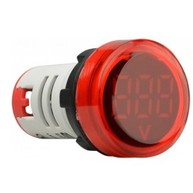 Вольтметр TNSy AD22V 60-500В АC красный (TNSy5503354)