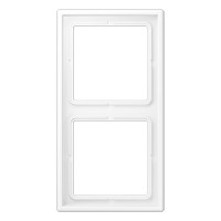 Рамка 2-постовая Jung LS 990 LS982WWM белый